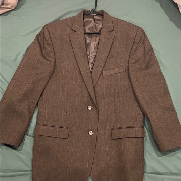 Tasso Elba Brown Men's Blazer - Picture 1 of 2
